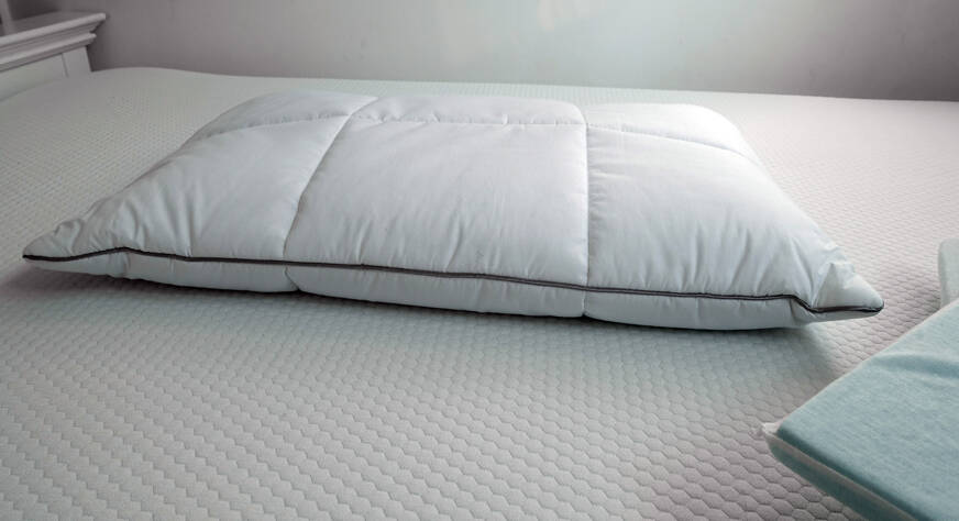 Nectar adjustable pillow with one layer firmness